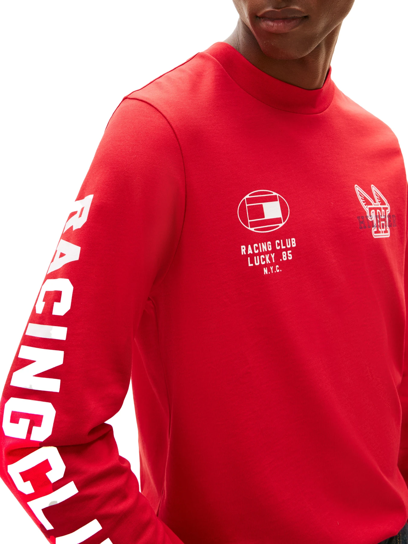 Graphic Jersey Long Sleeve T-Shirt Gallery