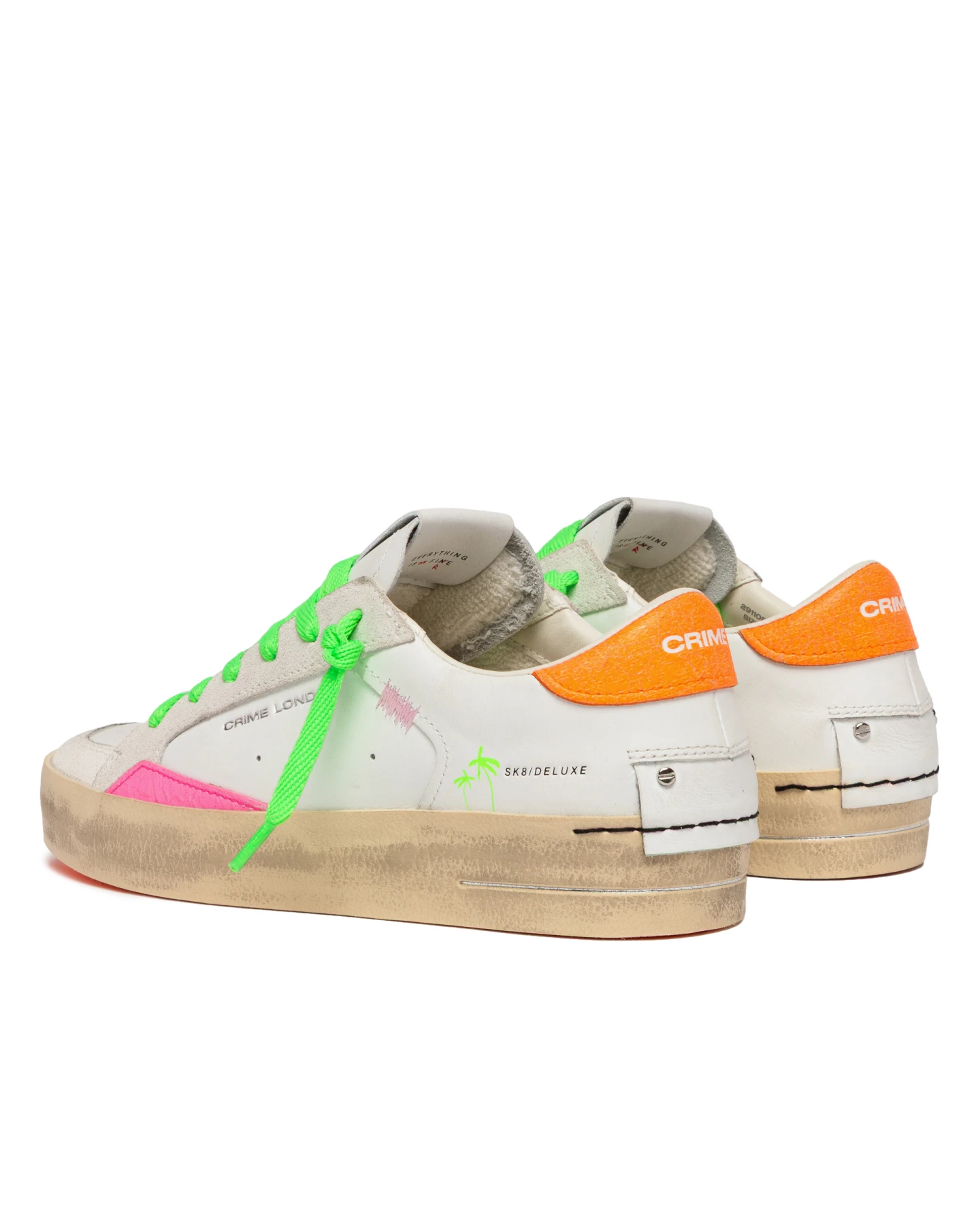 SK8 Deluxe Mango Tango Leather Sneakers Gallery