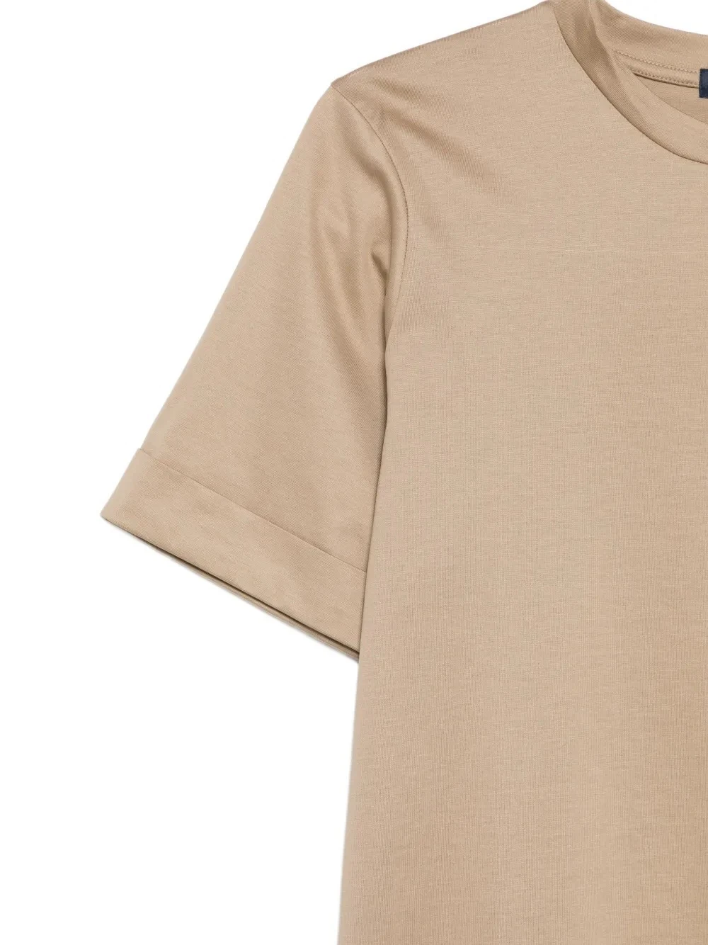 Round Neck Cuffed Sleeves T-shirt Gallery