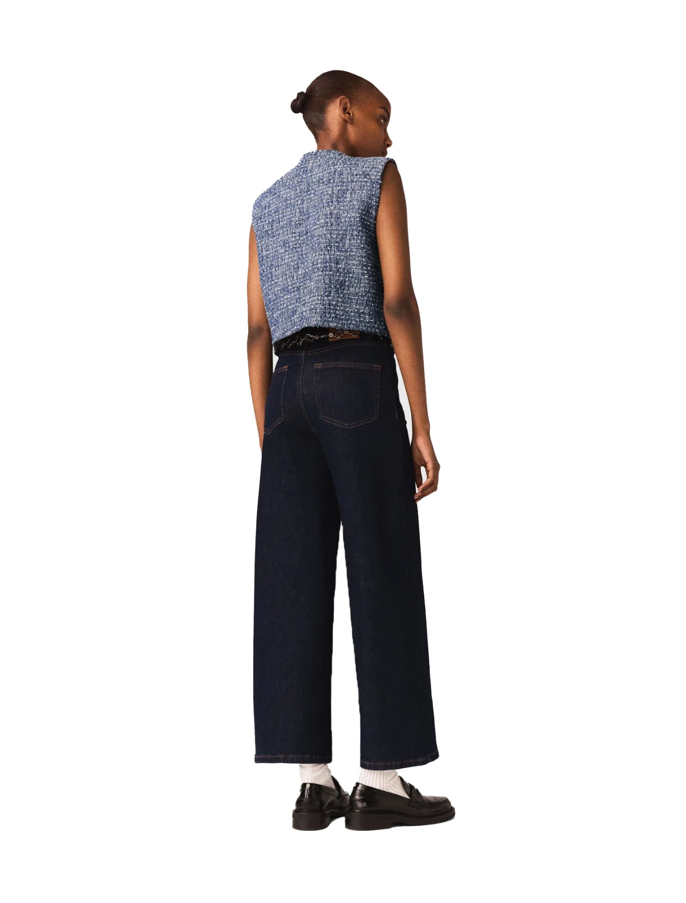 Buttoned Tweed Jacket Gallery