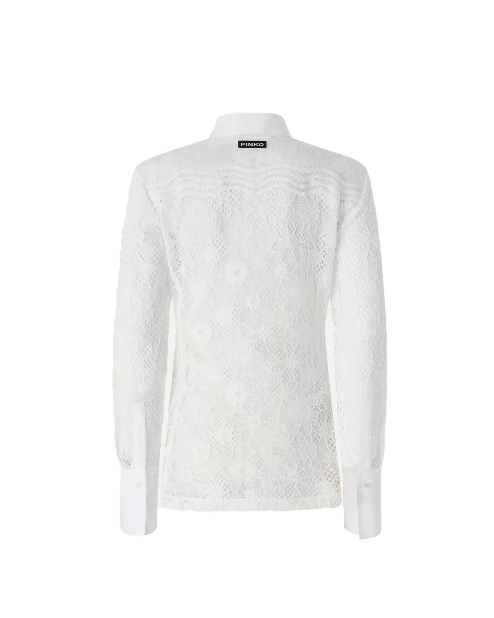 Tulle & Lace Long Sleeve Shirt Gallery