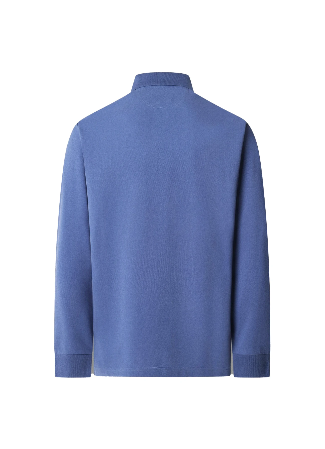 Slim Fit Long Sleeve Pique Polo Gallery