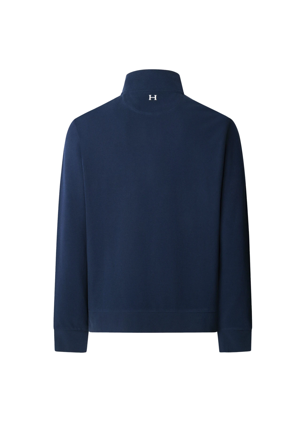 Classic Fit Pique Quarter-Zip Sweatshirt Gallery