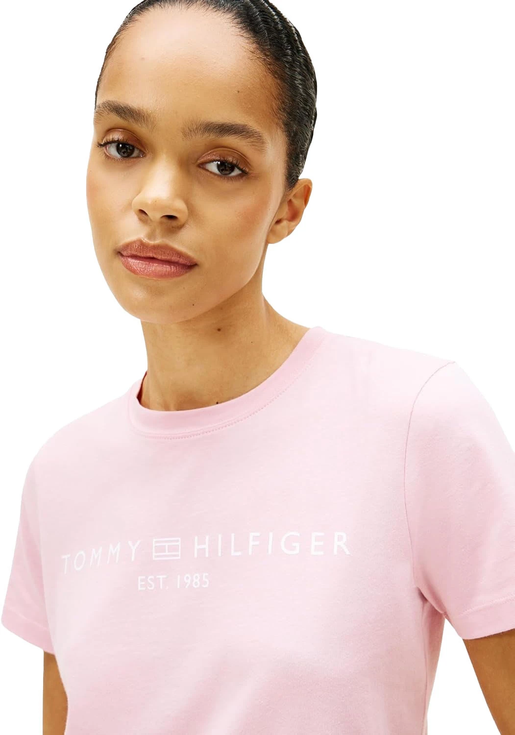 Logo Jersey Crew Neck Short Sleeve T-Shirt Gallery