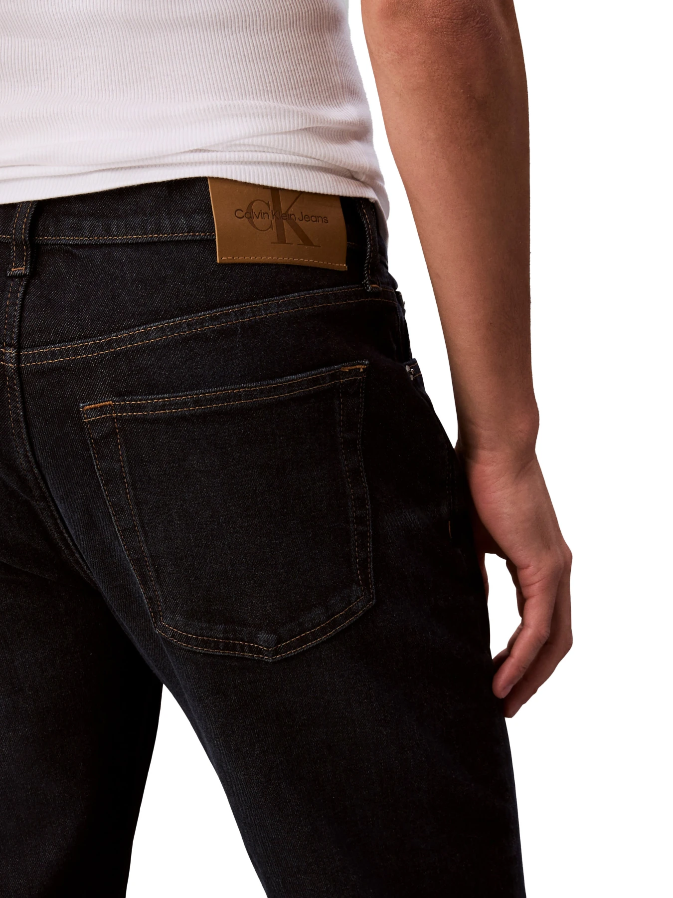 Slim Fit Regular Waist Cotton Jeans Gallery