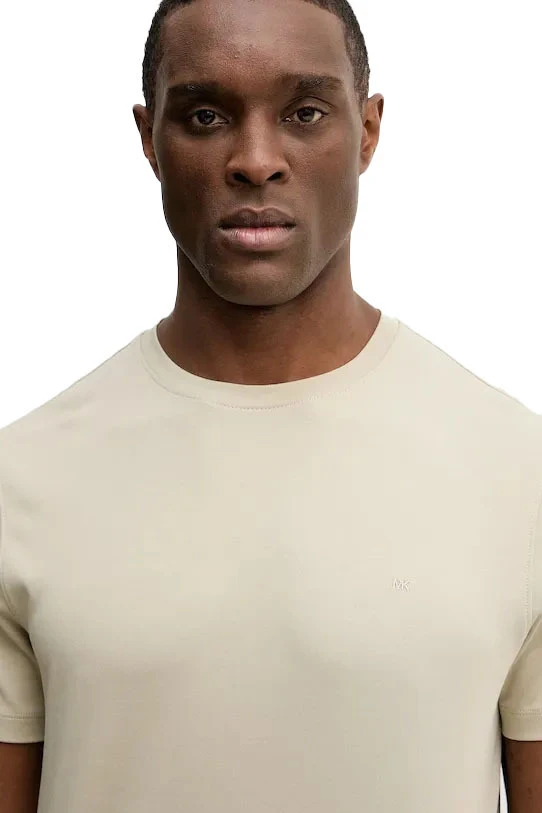 Solid Color Cotton Short Sleeve T-Shirt Gallery