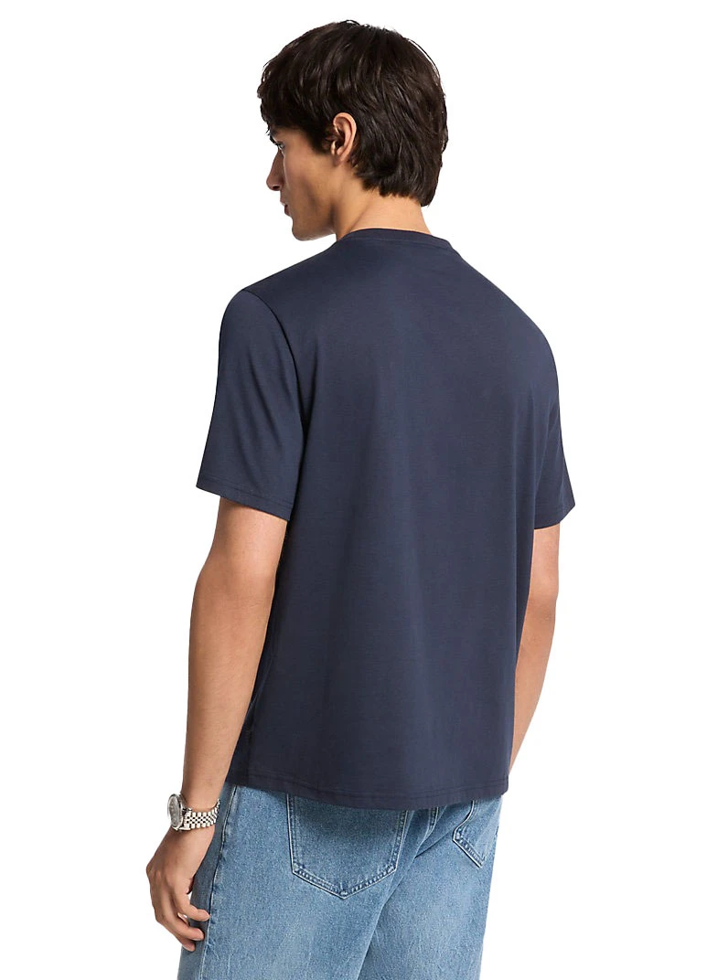 Signature Logo Pocket Cotton T-shirt Gallery