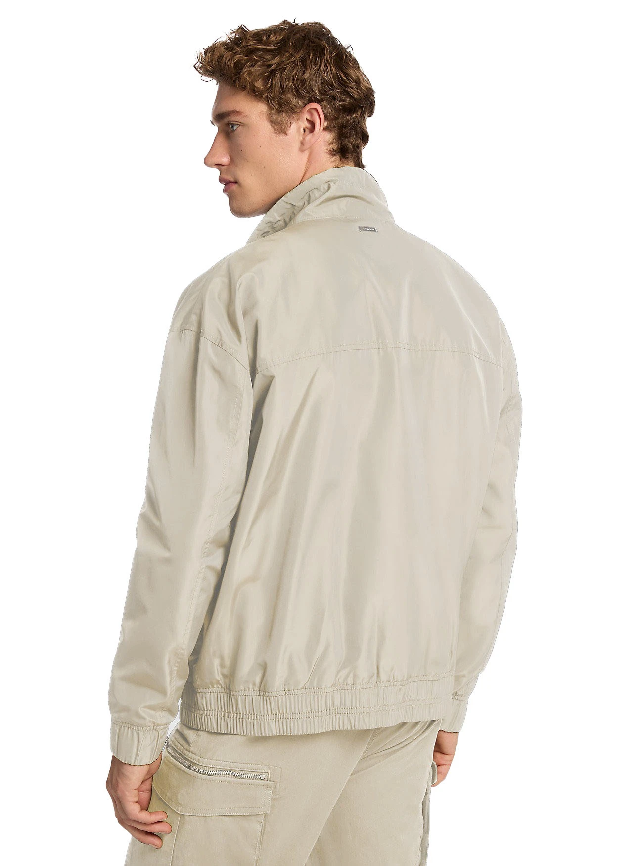 Lightweighted Windbreaker Jacket with Ribbed Cuffs Gallery