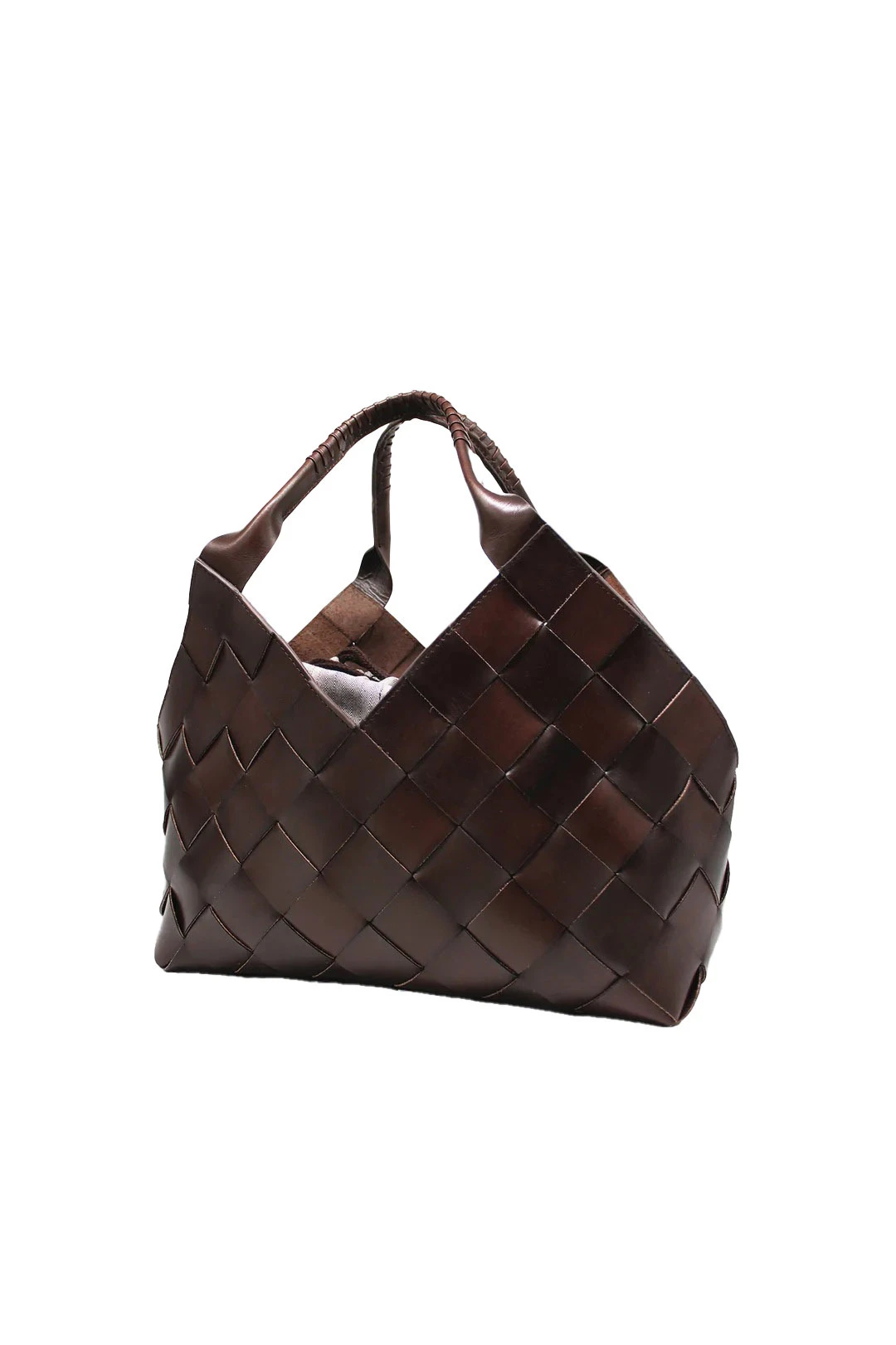 Castello Large Weave Leather Shoulder Bag Gallery