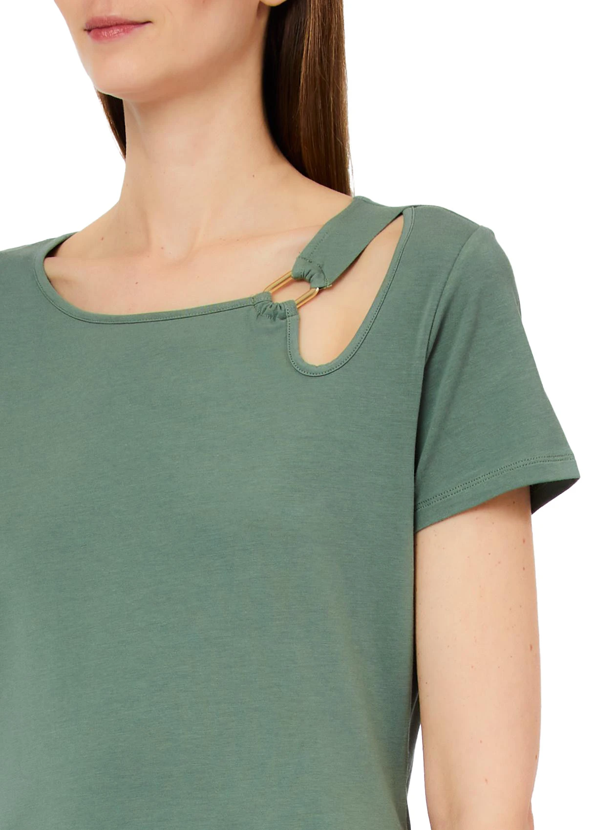 Cut Out Short-Sleeved Top Gallery