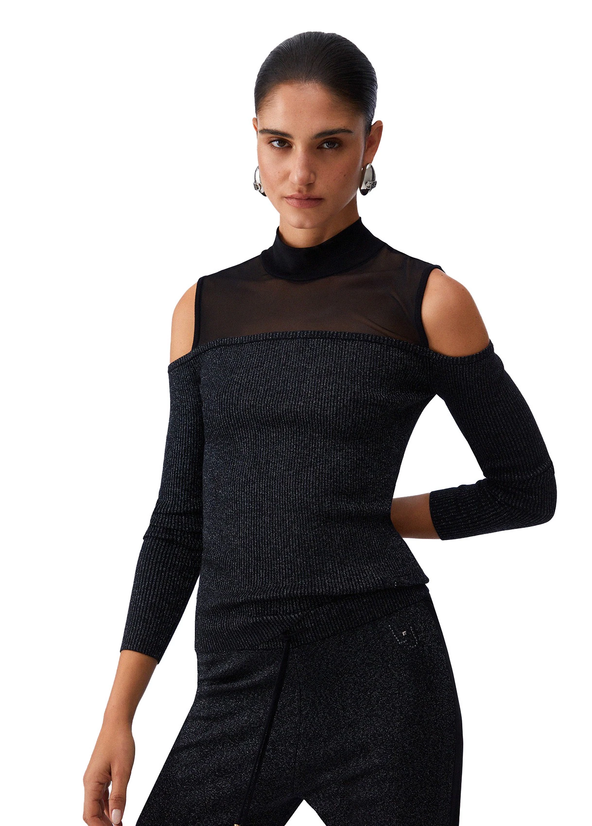 Jumper With Mesh Inserts Gallery