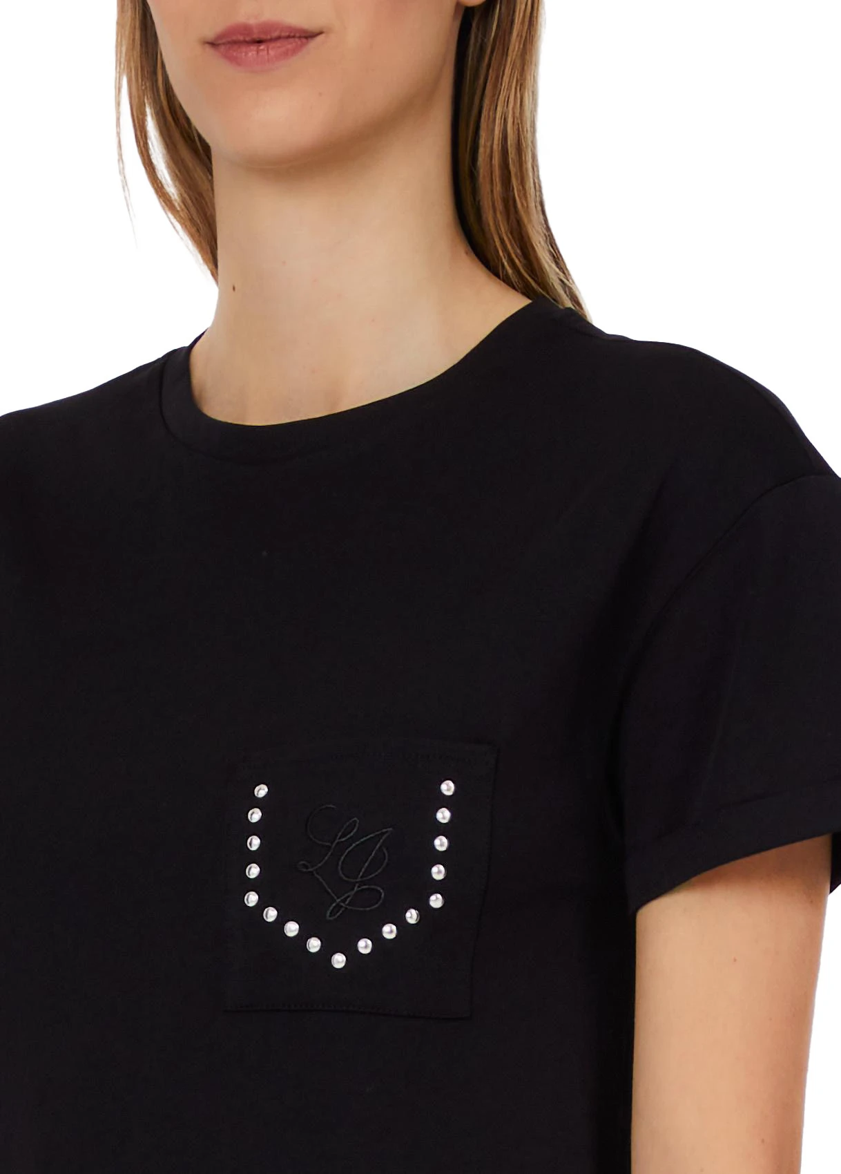 T-Shirt With Jewelled Pocket Gallery