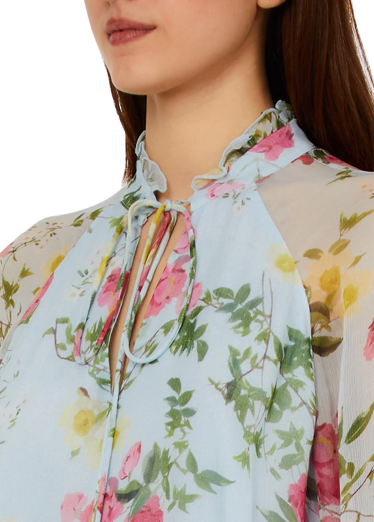 Long sleeves Floral Blouse Gallery