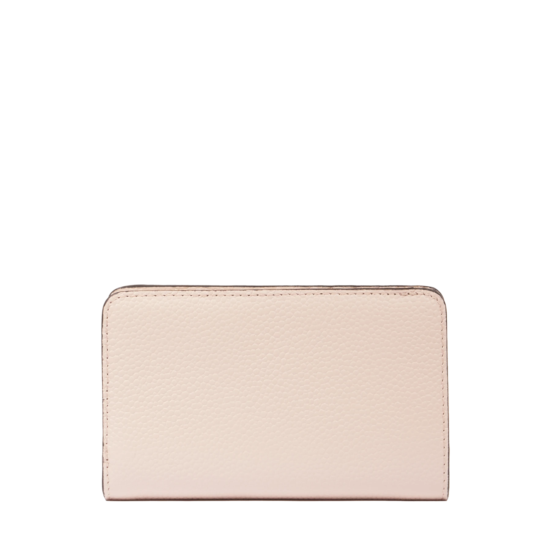 Compact Rectangular Zipped Wallet - Light Pink Gallery
