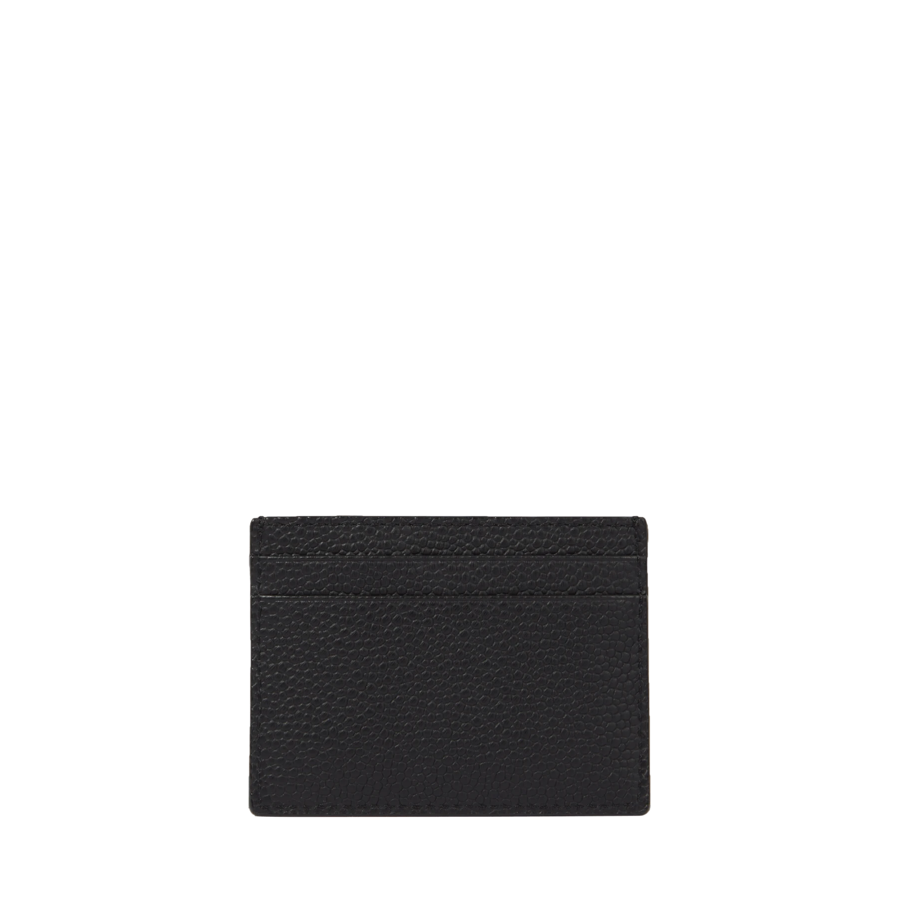 Black Grained Leather Card Holder Gallery