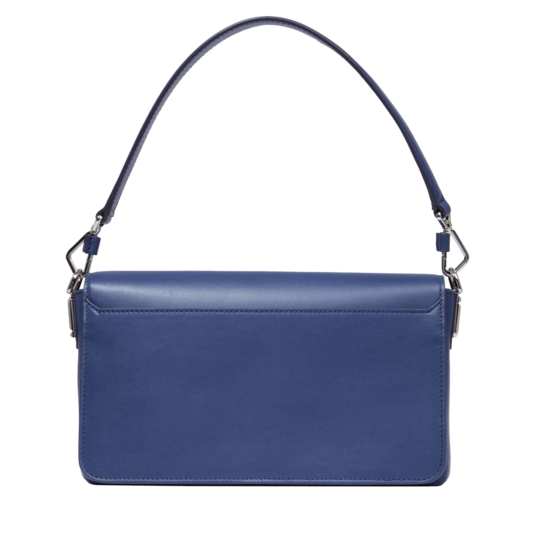 Marine Medium Smooth Cowhide Leather Flap Shoulder Bag Gallery