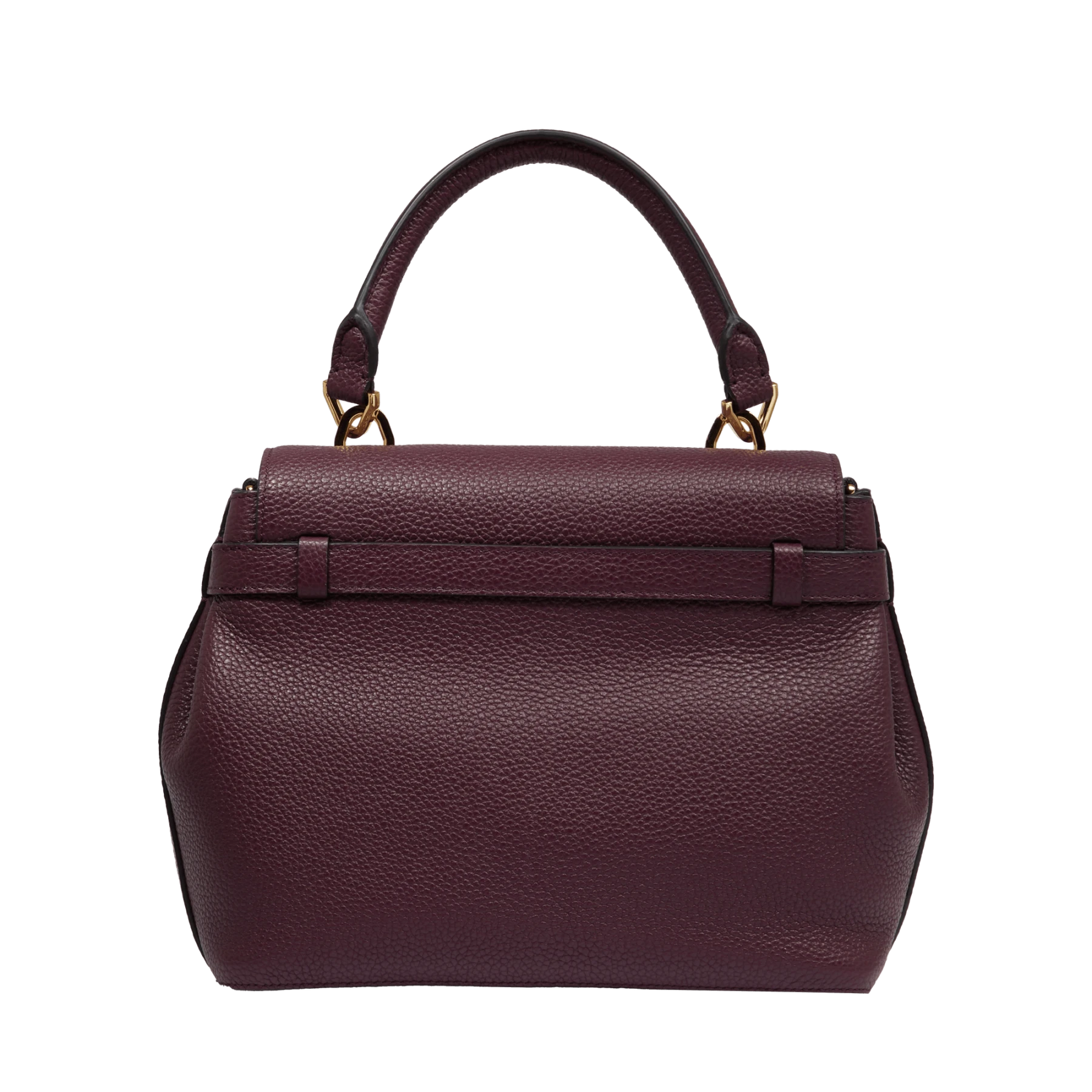 Cassis Grained Leather Small Handbag Gallery