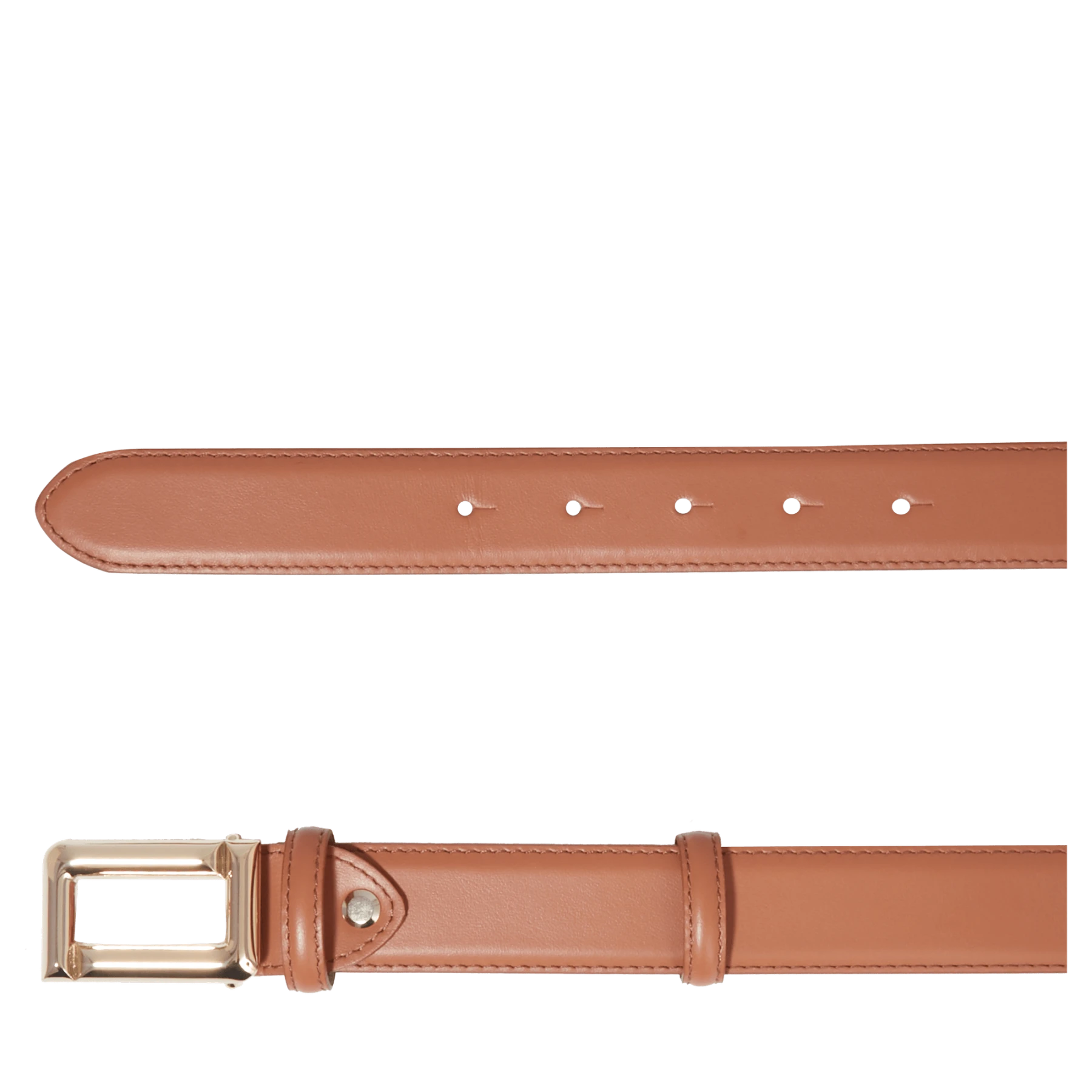 Camel Smooth Leather Angele Belt Gallery