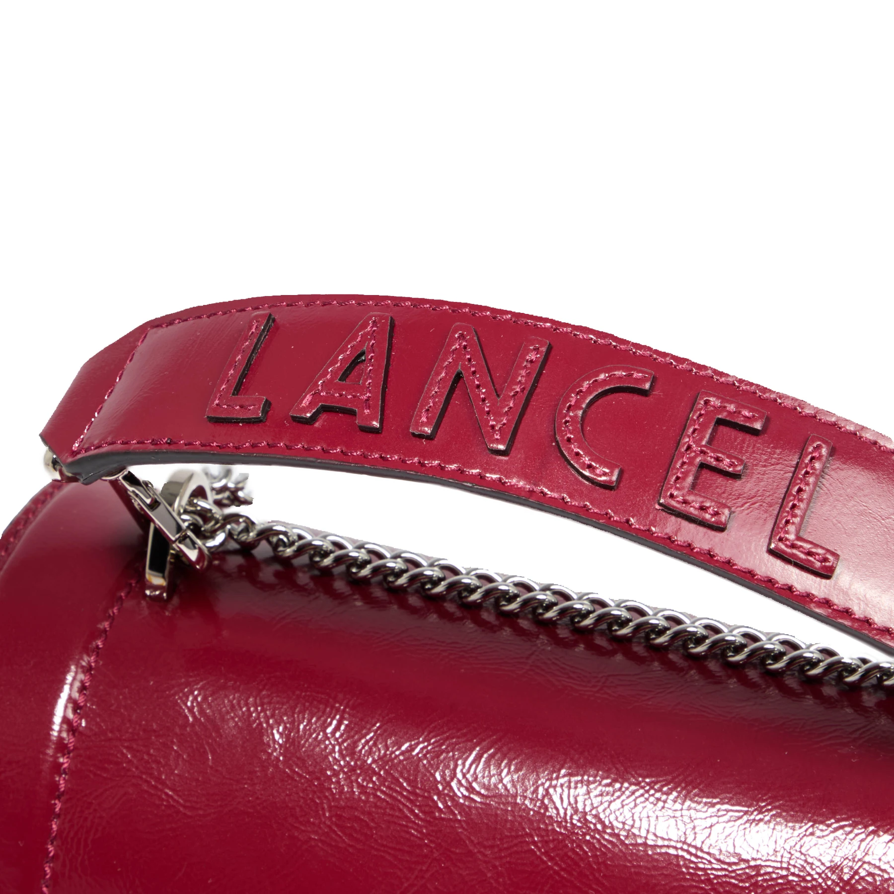 Grenadine Medium Patent Leather Crossbody Bag Gallery