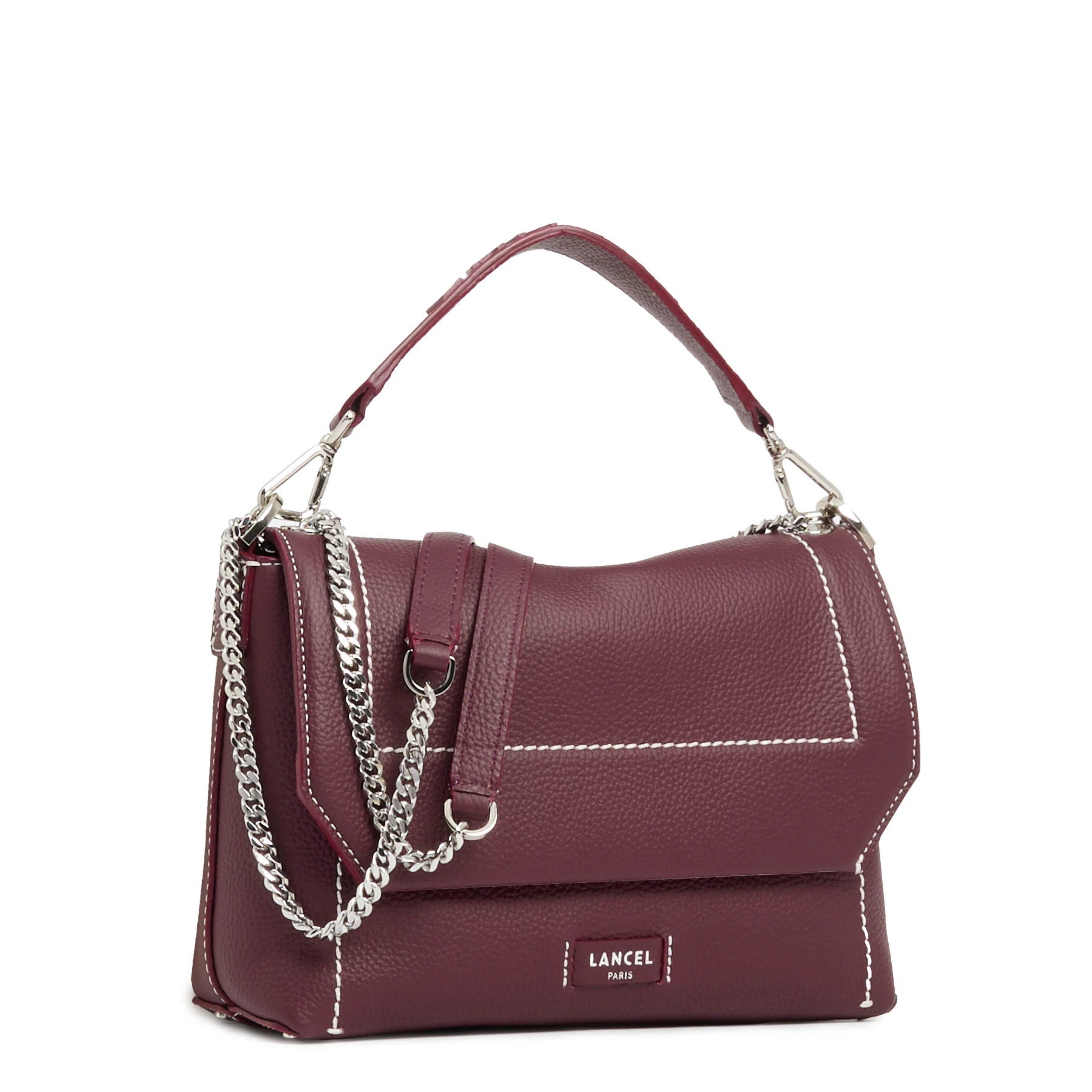 Cassis Medium Leather Flap Shoulder Bag Gallery
