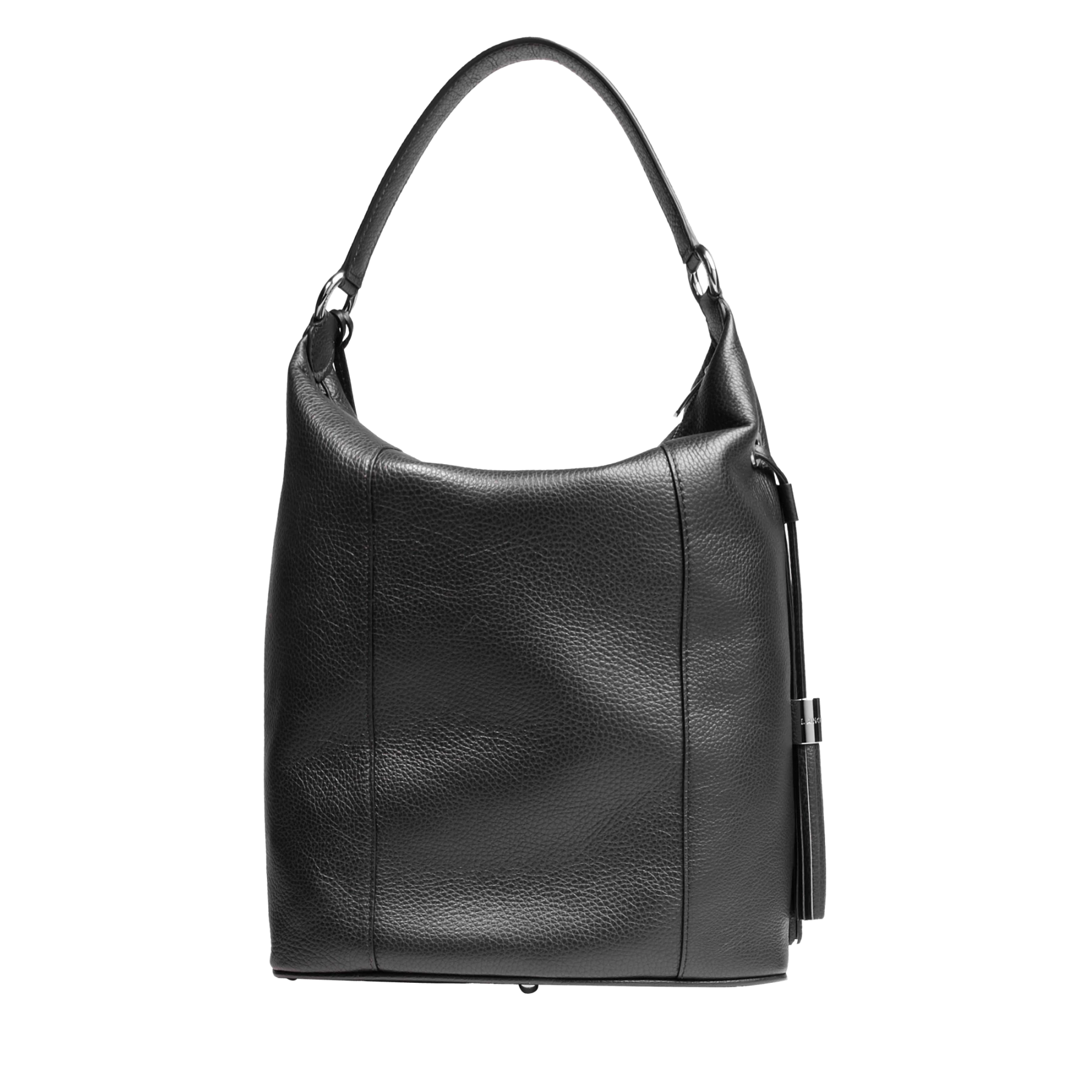 Black Premier Flirt Leather Shoulder Bag Gallery