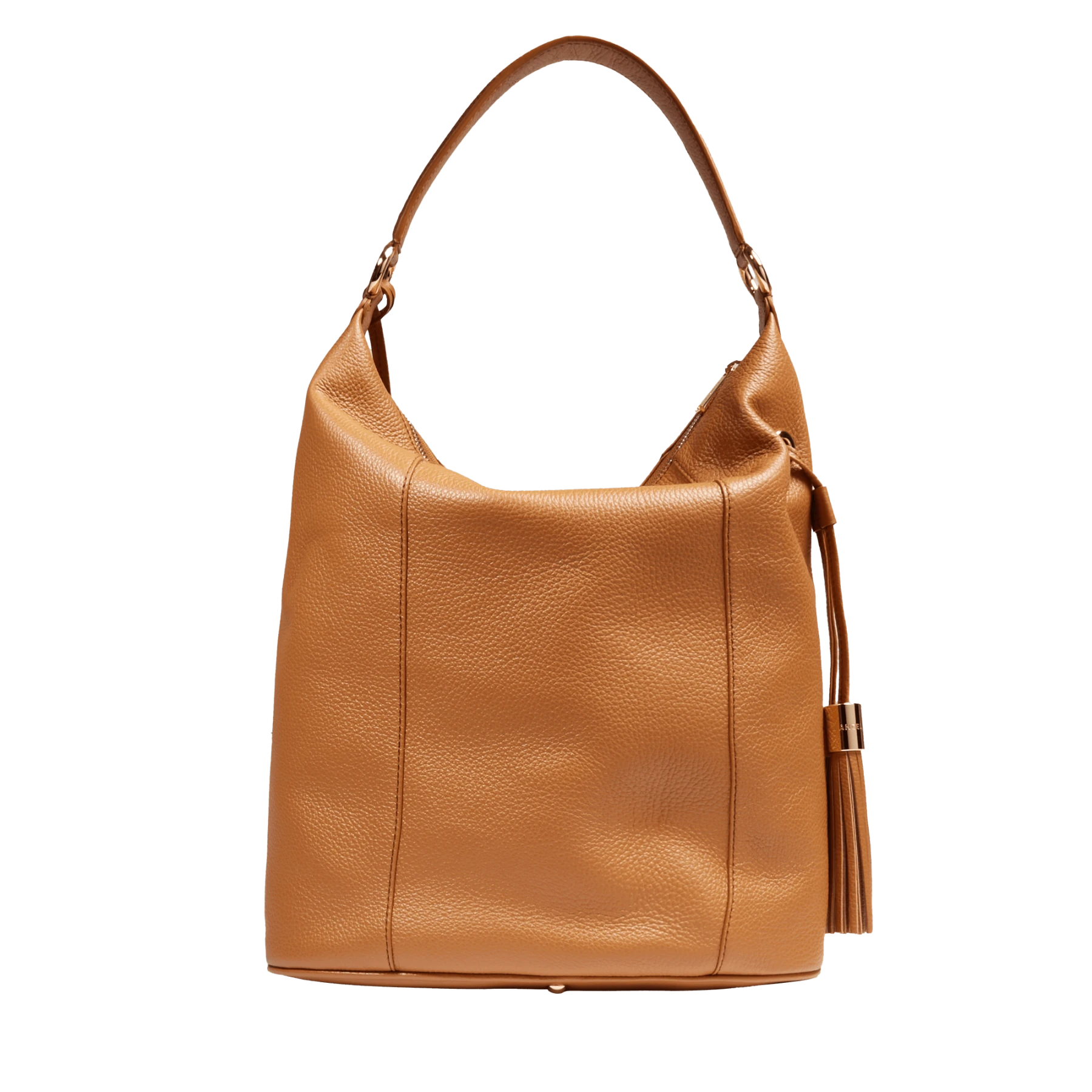 Camel Premier Flirt Leather Shoulder Bag Gallery