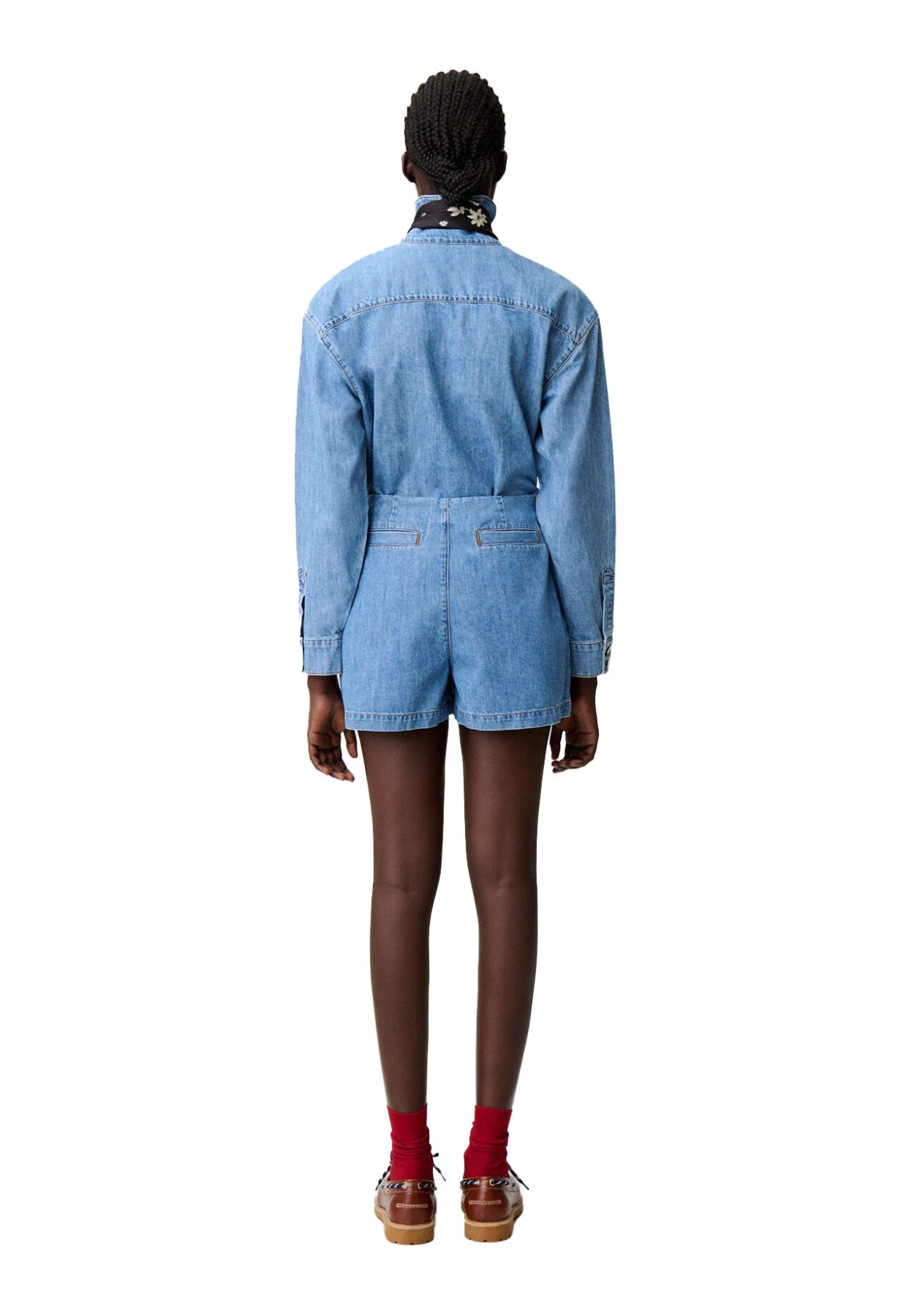 Soft Denim Skort Gallery