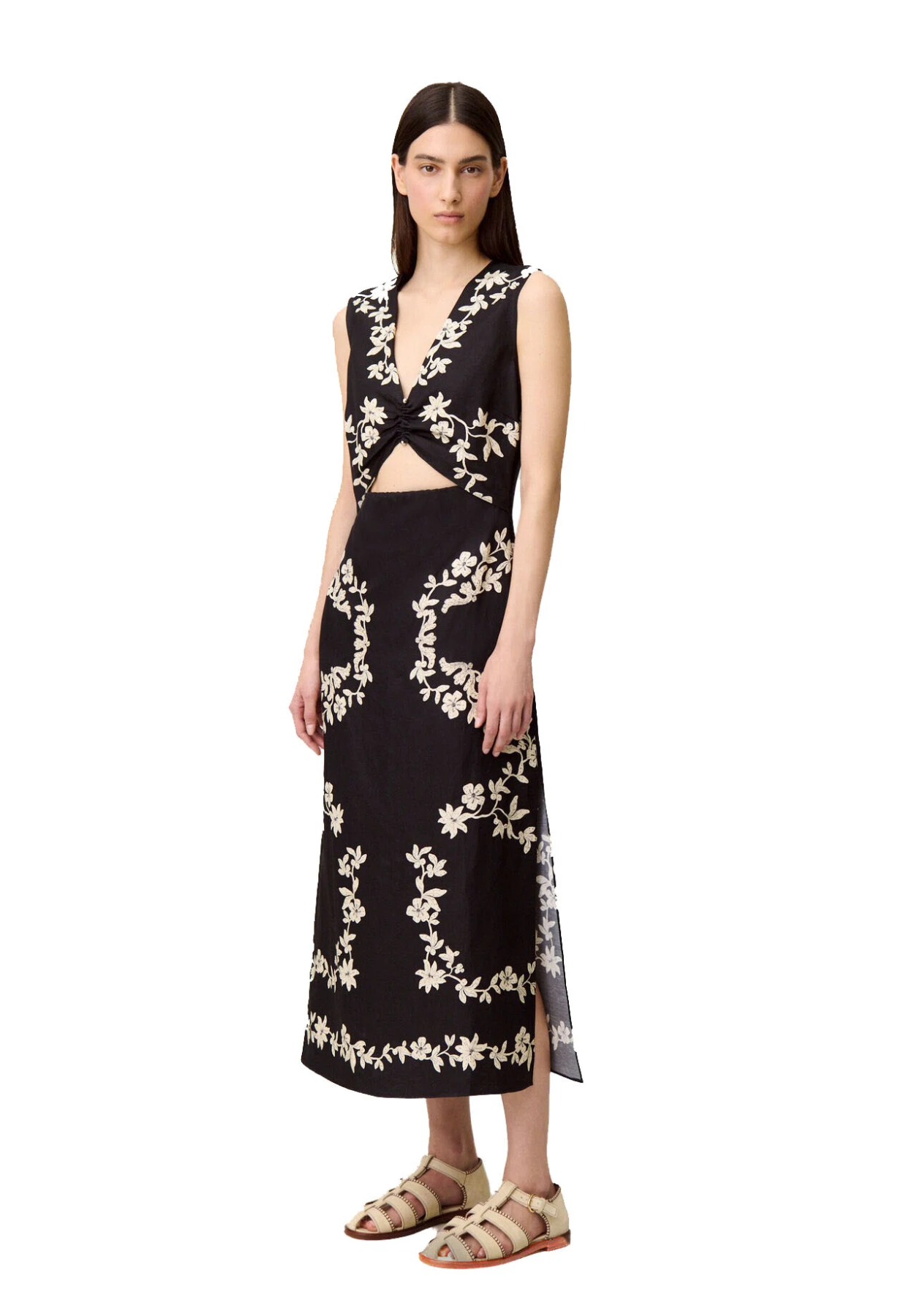 Long Embroidered Dress Gallery