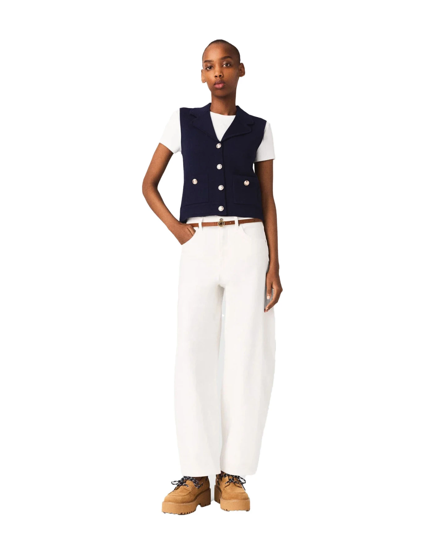 Polo Knit Cardigan Gallery