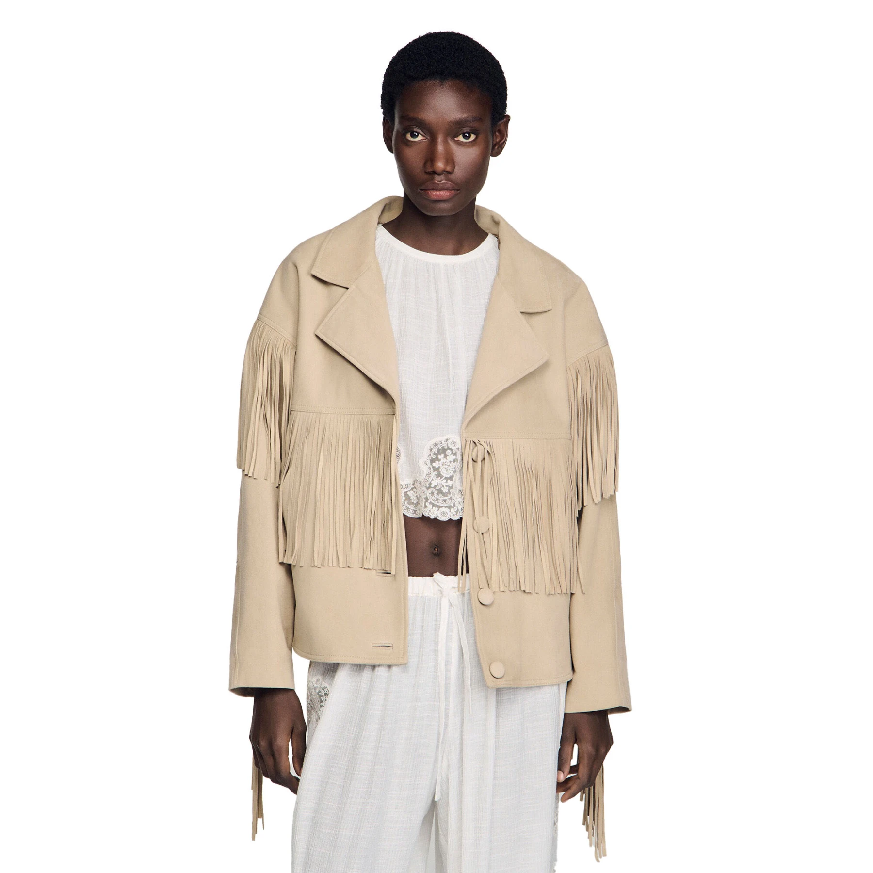 Fringed Suede Jacket Gallery
