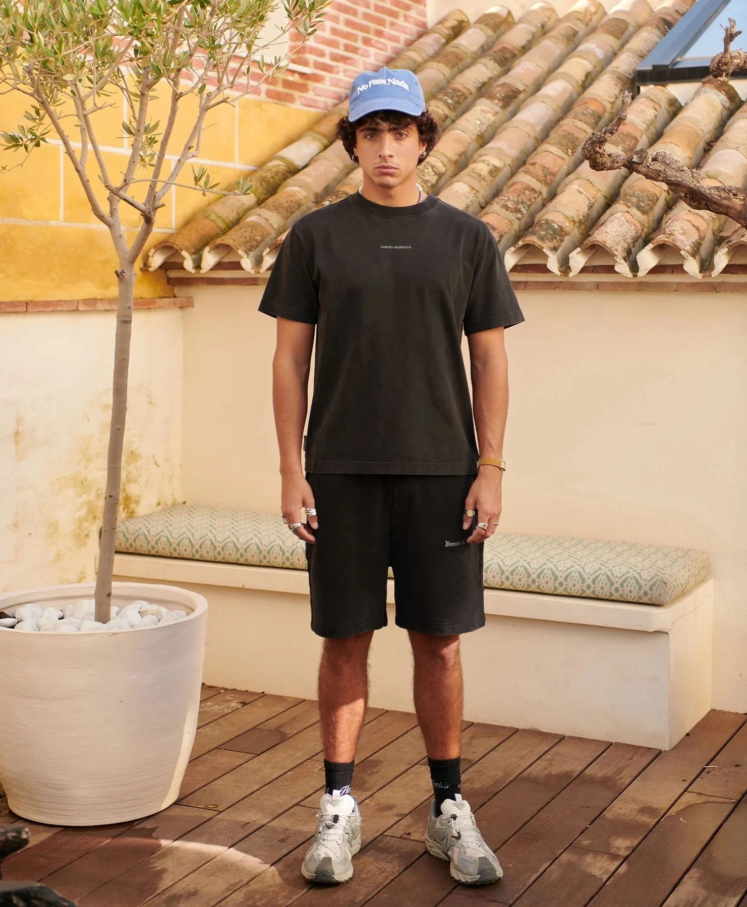 Oversized Cotton Shorts  Gallery