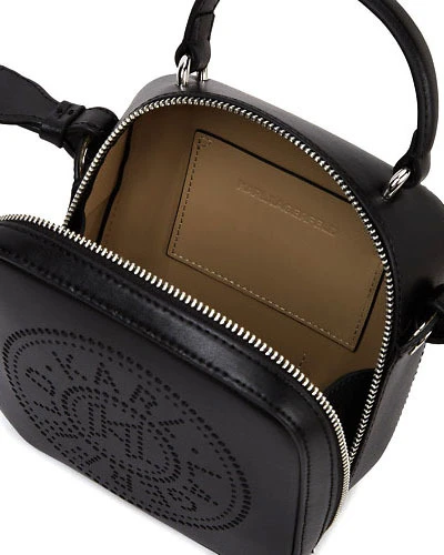 K/Circle Perforated Leather Mini Bag Gallery