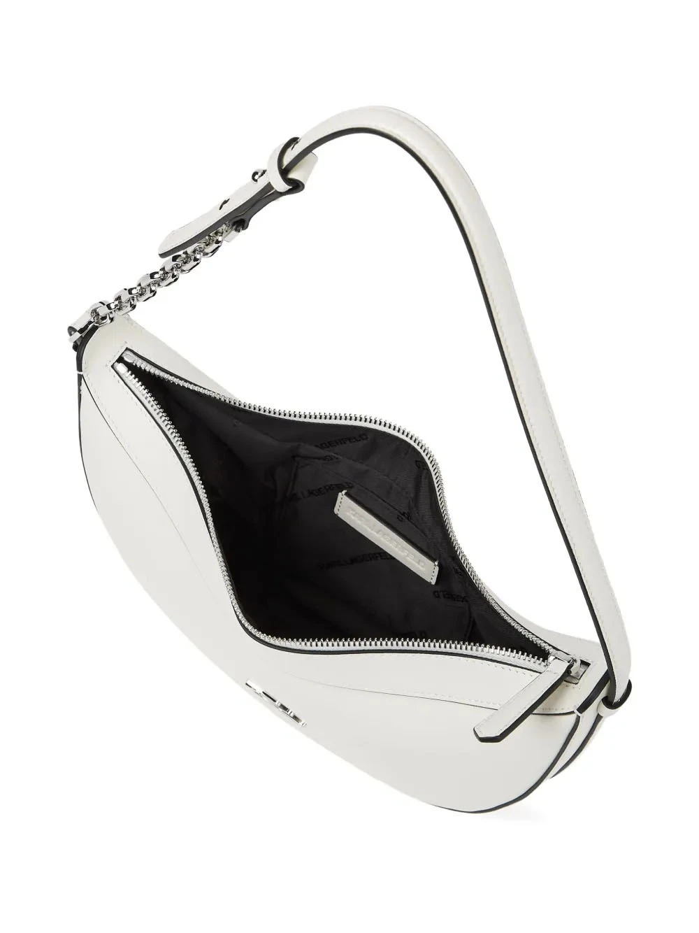 K/Autograph Small Leather Moon Shoulder Bag Gallery