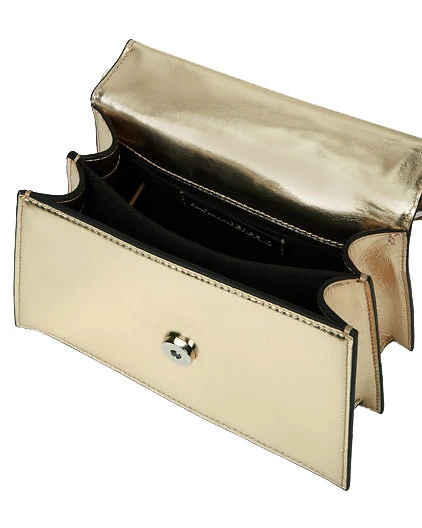 K/Signature Metallic Crossbody Bag Gallery