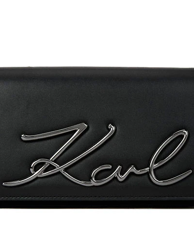 K/Signature Stud-Embellished Clutch Bag Gallery