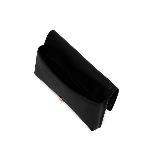 K/Signature Leather Wristlet Pouch Bag  Gallery