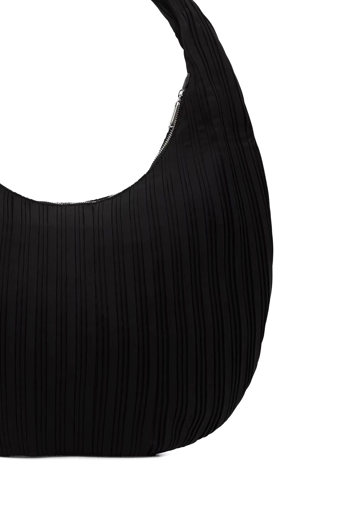 Ruched Nylon Shoulder Bag Gallery