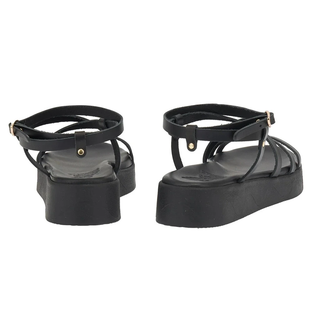 Leather Platform Strappy Sandals Gallery