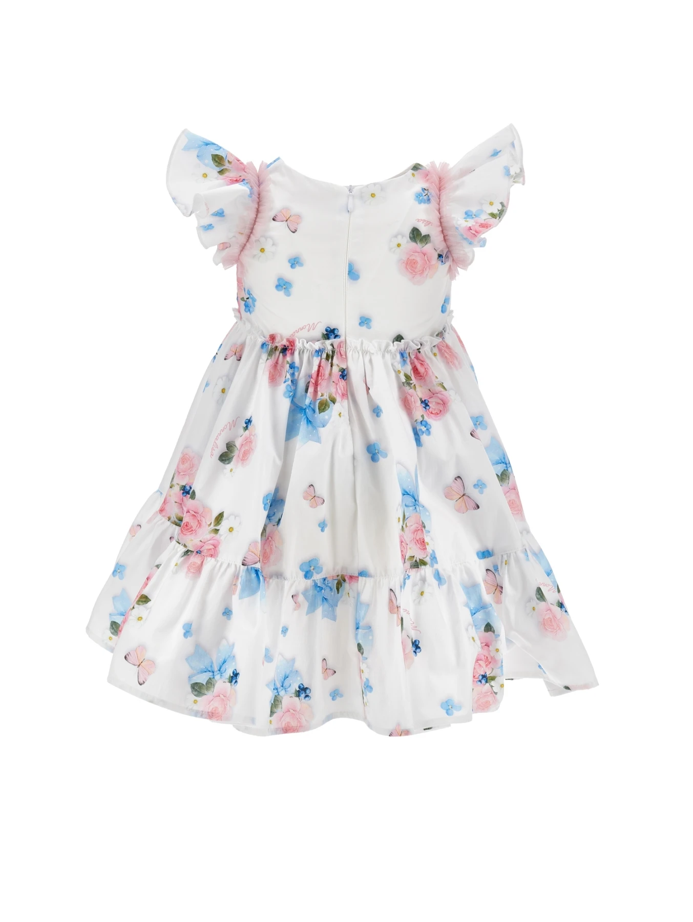 Floral & Bows Short Sleeve Dress Gallery