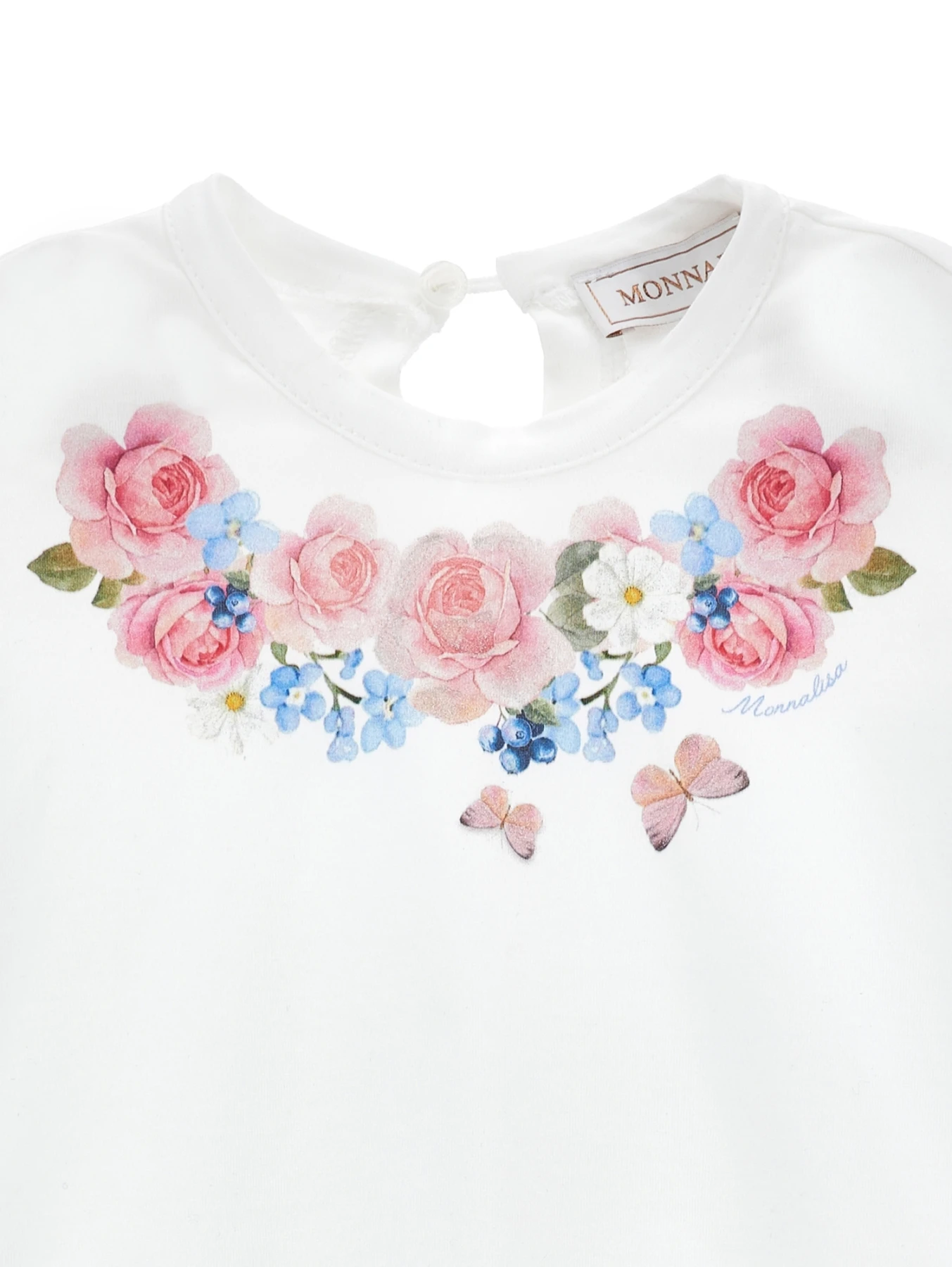 Floral Butterfly Ruffle Dress Gallery