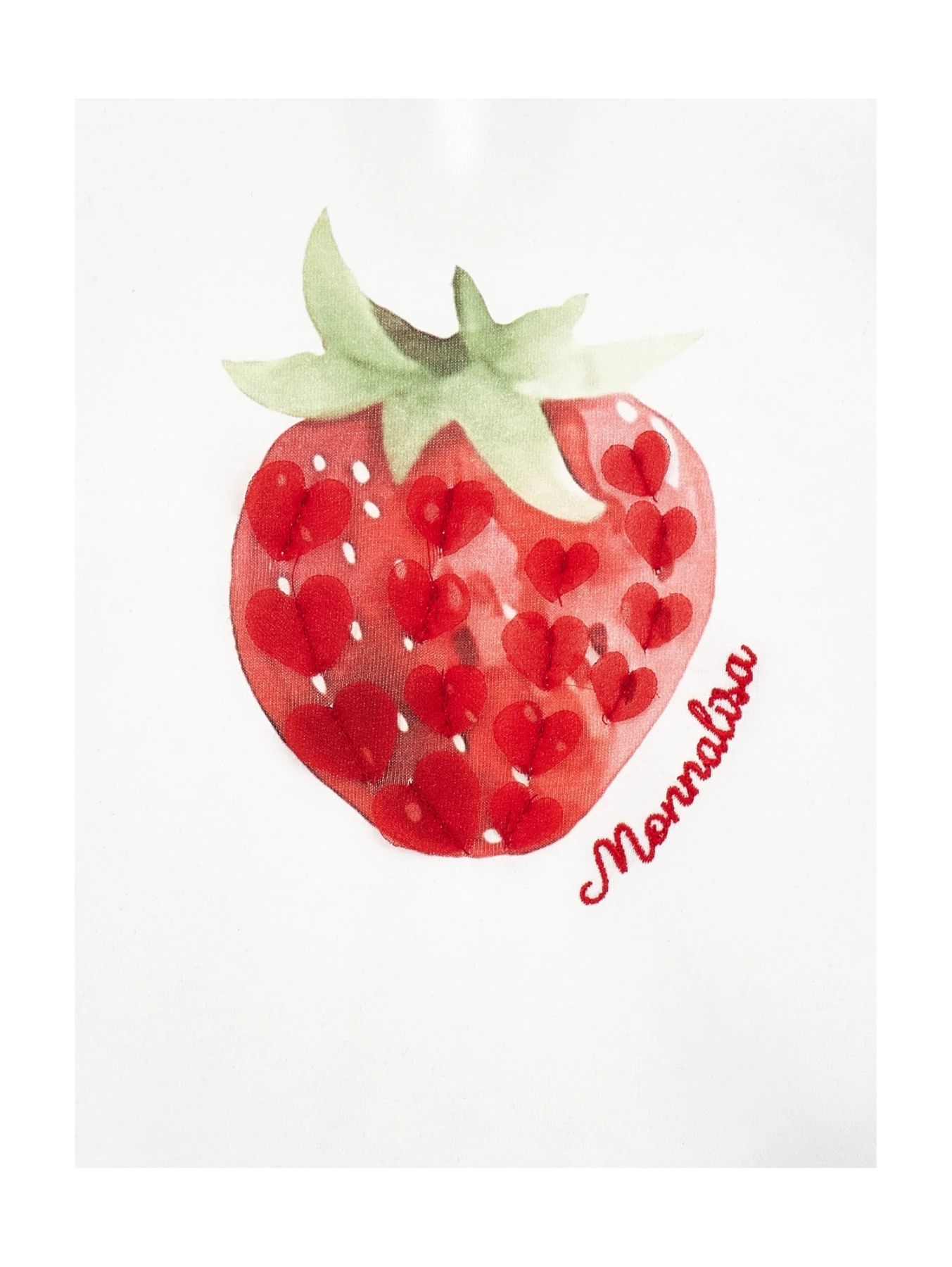 Baby Girl Strawberry Short Seeve T-Shirt Gallery