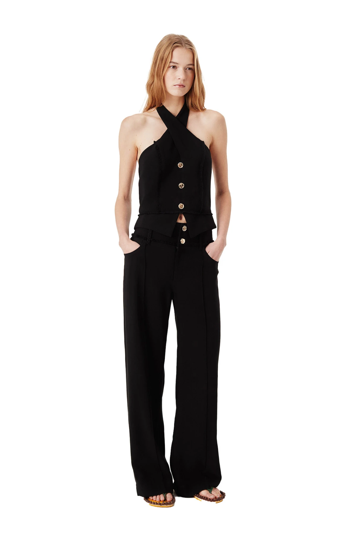 High Waisted Tailored Pants  Gallery