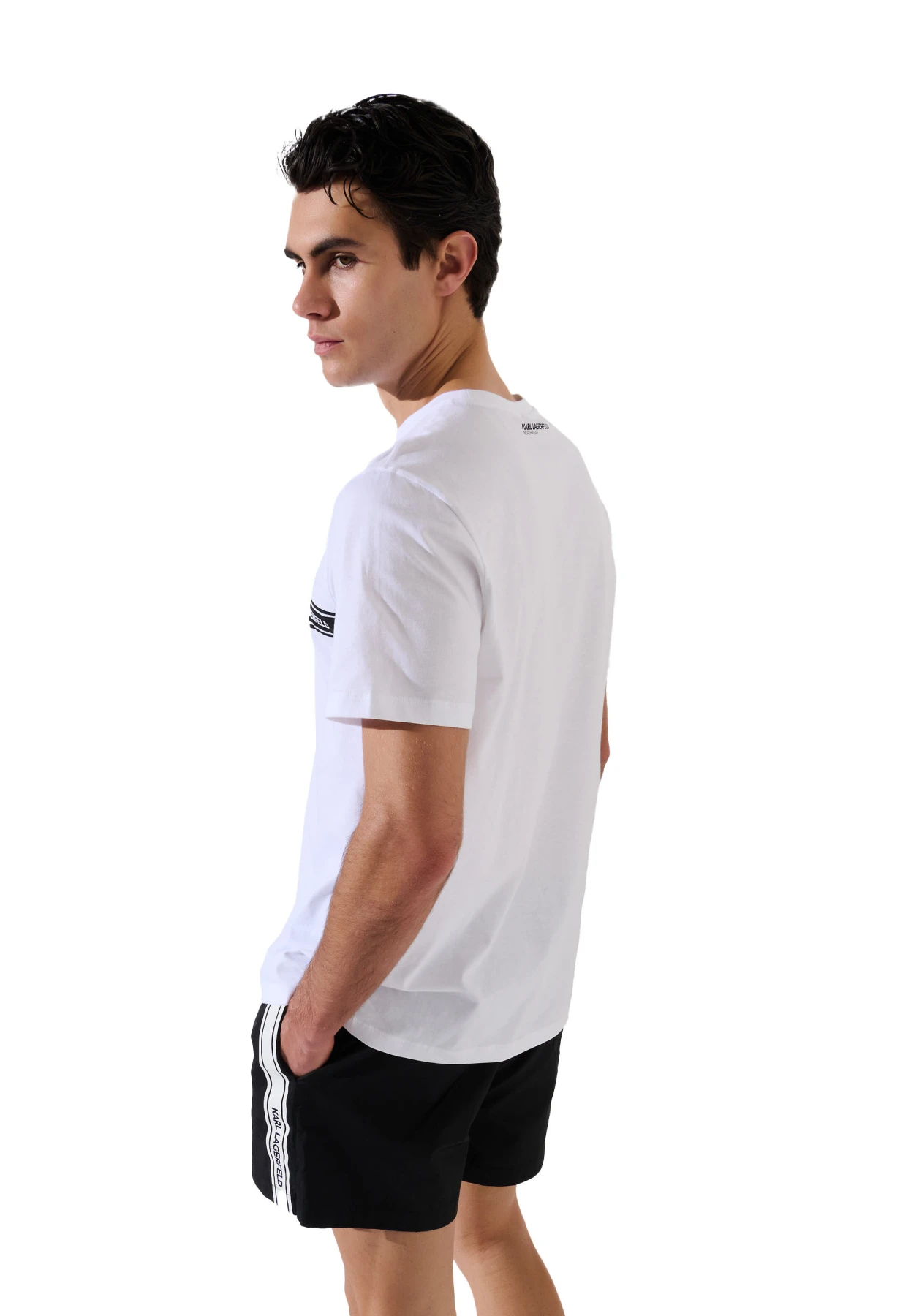 Elongated Logo Graphic Short Sleeve T-shirt Gallery