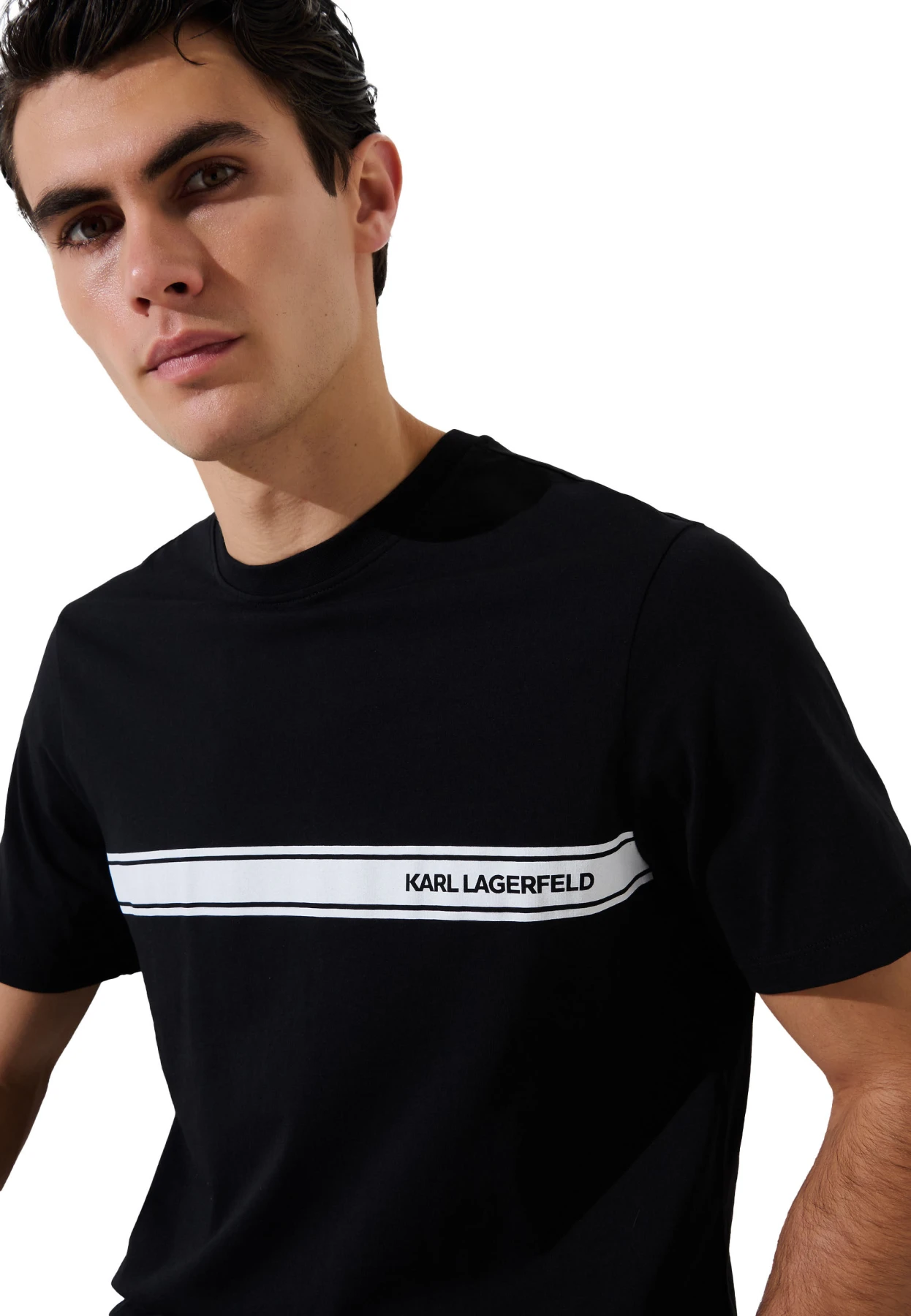 Elongated Logo Graphic Short Sleeve T-shirt Gallery