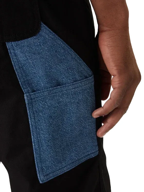 High Waist Carpenter Pants with Denim Pockets Gallery