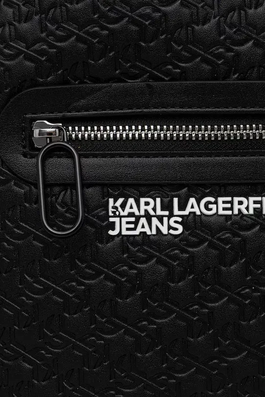 Leather Monogram Embossed Messenger Bag Gallery