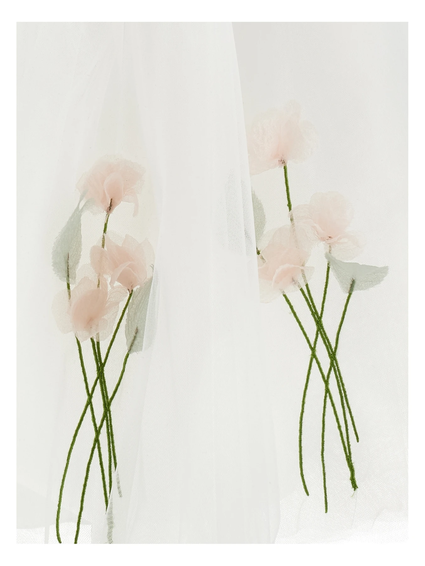 Tulle Dress with Flowers Gallery