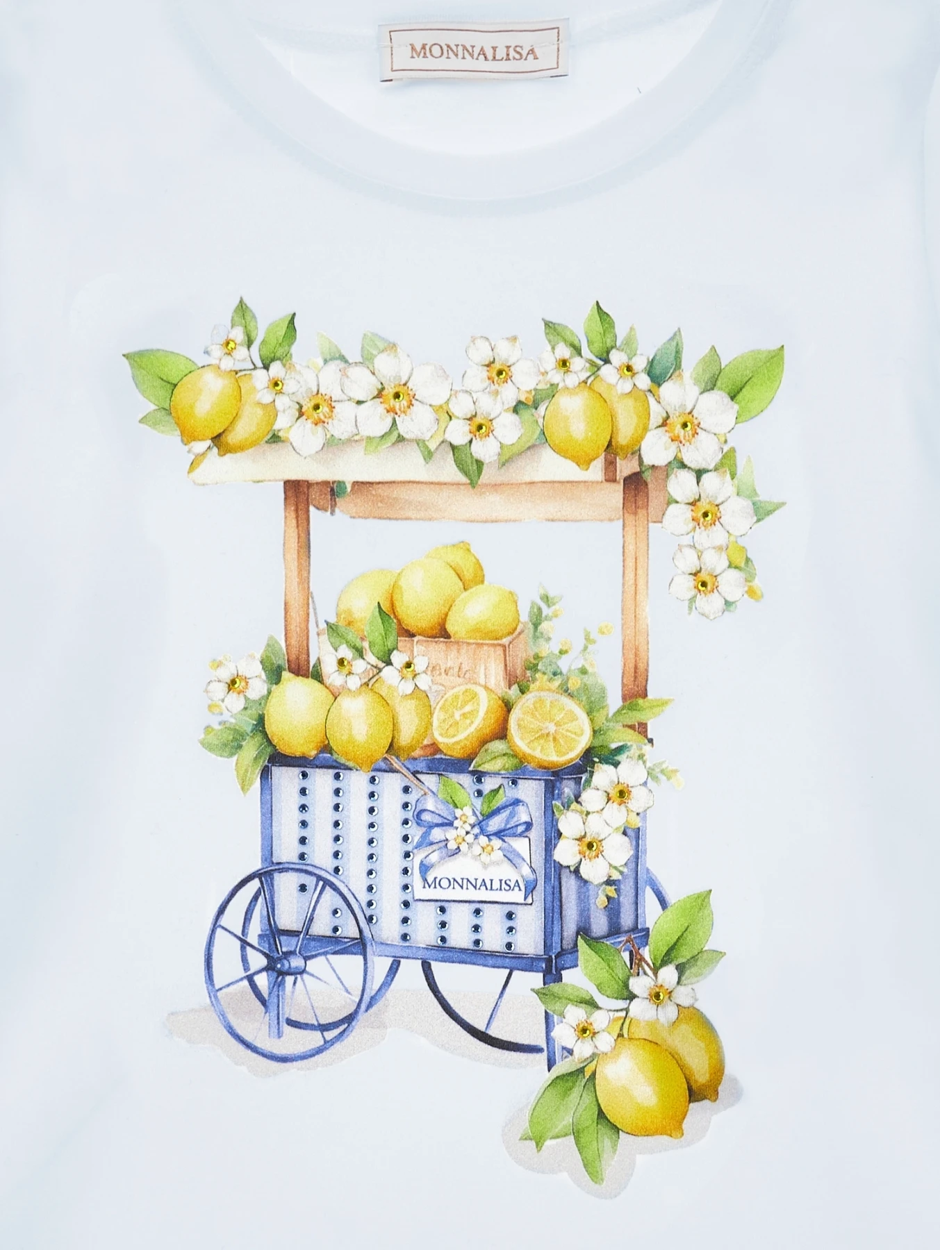 Kids Girls Lemon Cart T-Shirt Gallery