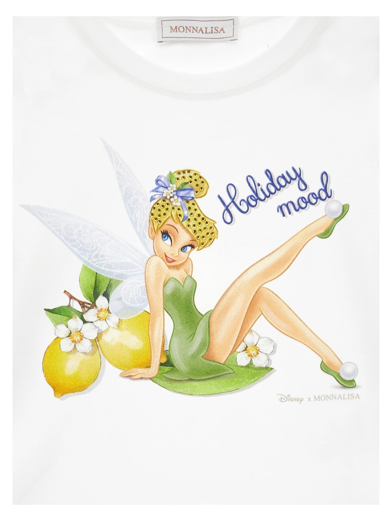 Kids Girls Tinker Bell Mona Lisa T-Shirt Gallery