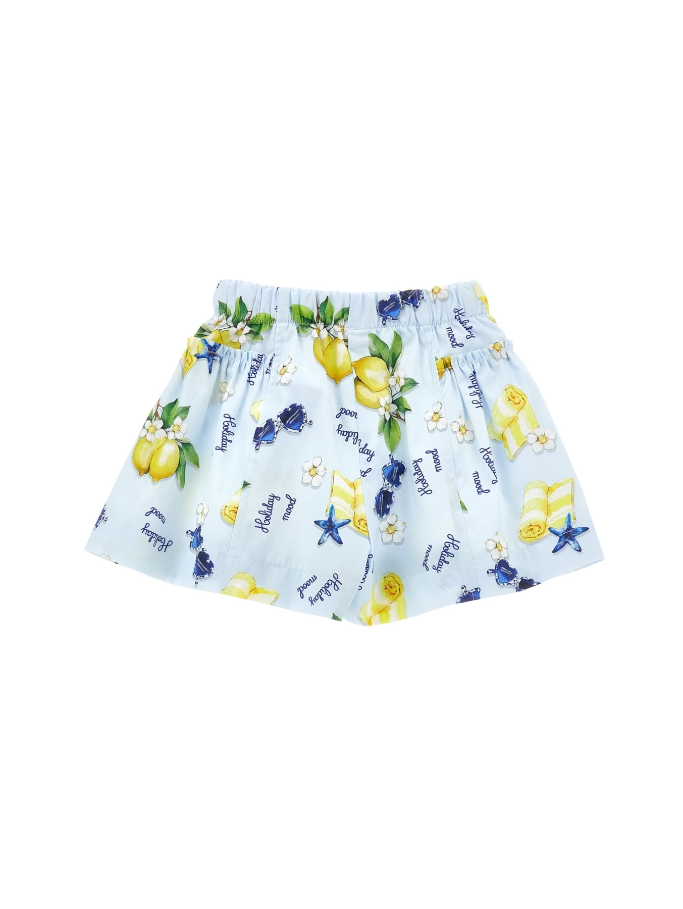 Lemon Print Shorts Gallery
